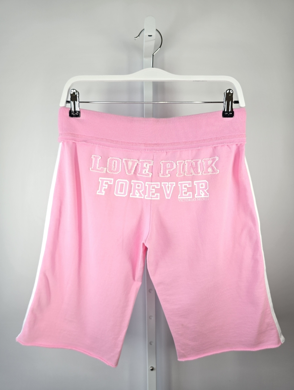 Victoria’s Secret PINK Y2K Vintage 86 Love Pink Forever Sweat Shorts Size S